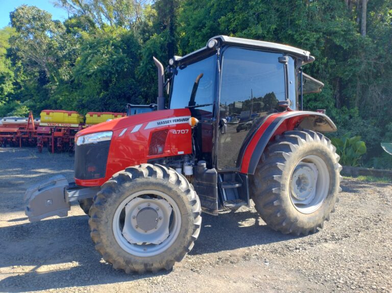 Trator Massey Ferguson – MF 4707, Cabinado. Fabricação 2020 – US100111